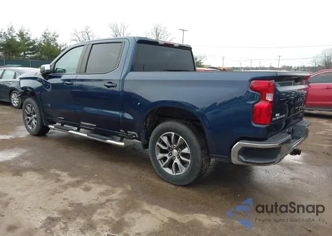 2021 Chevrolet Silverado 1500 4Wd Short Bed Lt z USA, uszkodzony, nr VIN 1GCUYDED8MZ283228